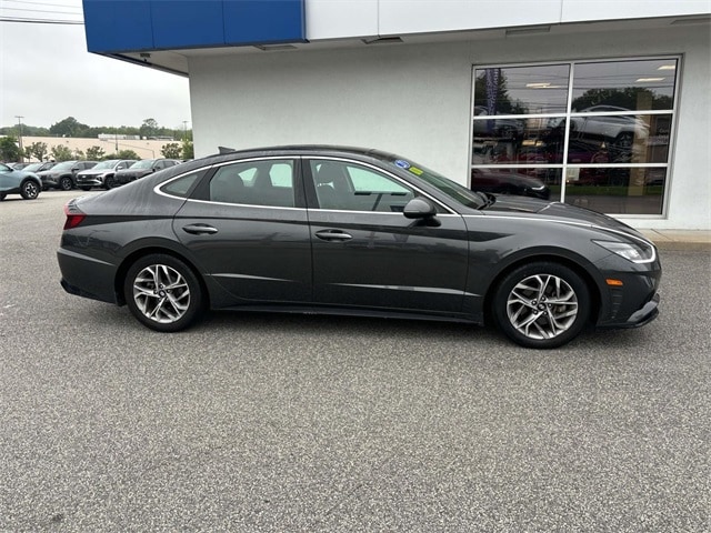 Certified 2021 Hyundai Sonata SEL with VIN 5NPEF4JA8MH094351 for sale in North Attleboro, MA