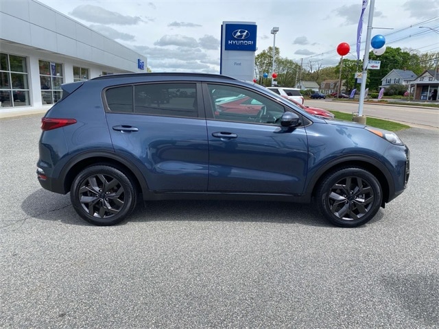 Certified 2022 Kia Sportage Nightfall with VIN KNDP6CAC3N7999249 for sale in North Attleboro, MA