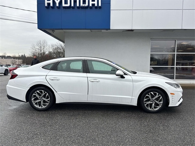 Certified 2020 Hyundai Sonata SEL with VIN 5NPEF4JA9LH016904 for sale in North Attleboro, MA