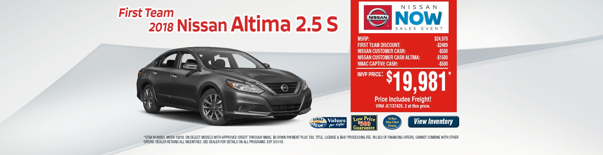 First Team Nissan Dealer Roanoke VA, Lynchburg, Christiansburg, Blacksburg, imvp