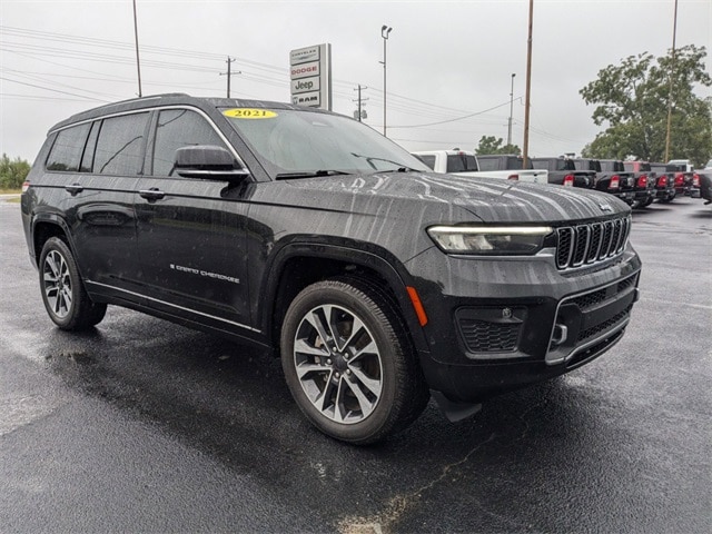 Used 2021 Jeep Grand Cherokee L Overland with VIN 1C4RJJDG6M8191531 for sale in Fitzgerald, GA