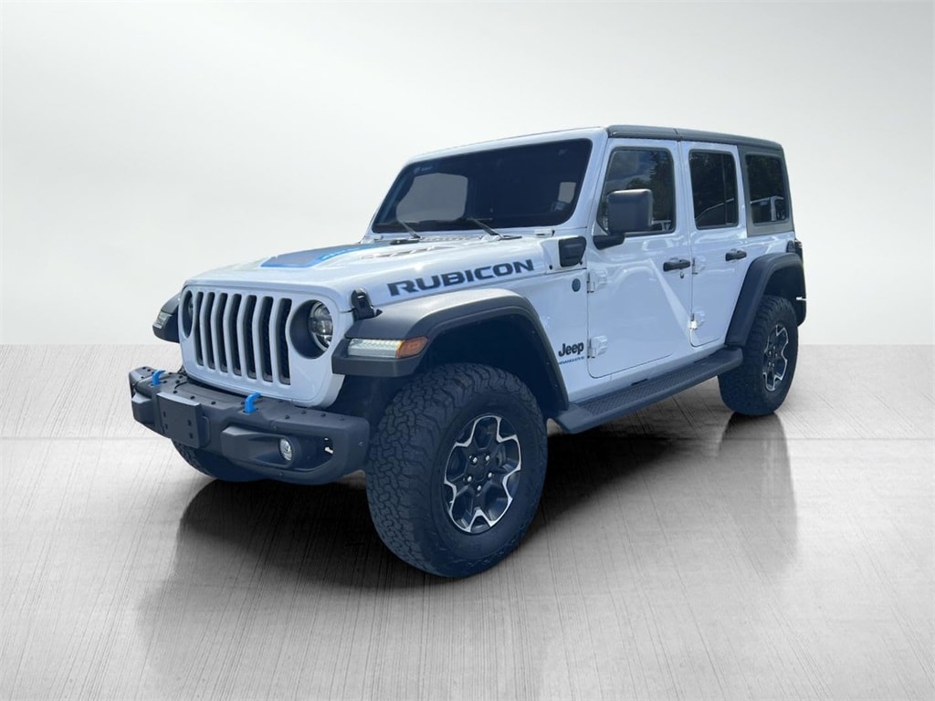Used 2023 Jeep Wrangler 4xe Rubicon 4XE with VIN 1C4JJXR63PW500906 for sale in Chambersburg, PA