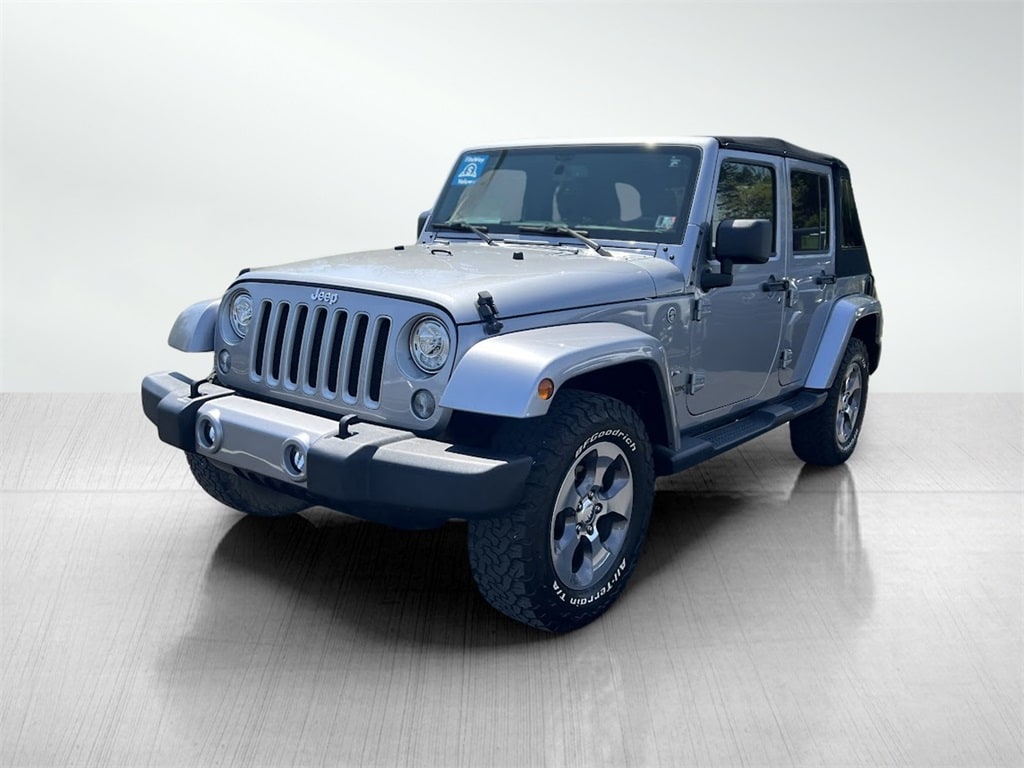 Used 2018 Jeep Wrangler JK Unlimited Sahara with VIN 1C4BJWEG4JL936573 for sale in Chambersburg, PA