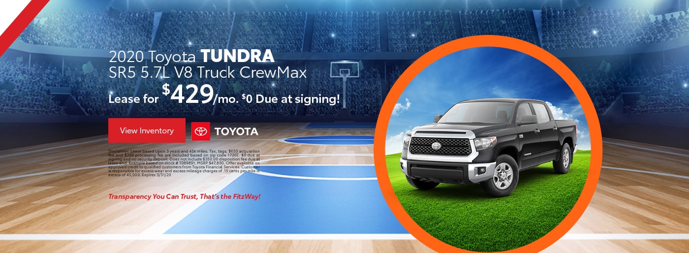 New & Used Toyota Dealer Chambersburg Fitzgerald Toyota Near Gettysburg