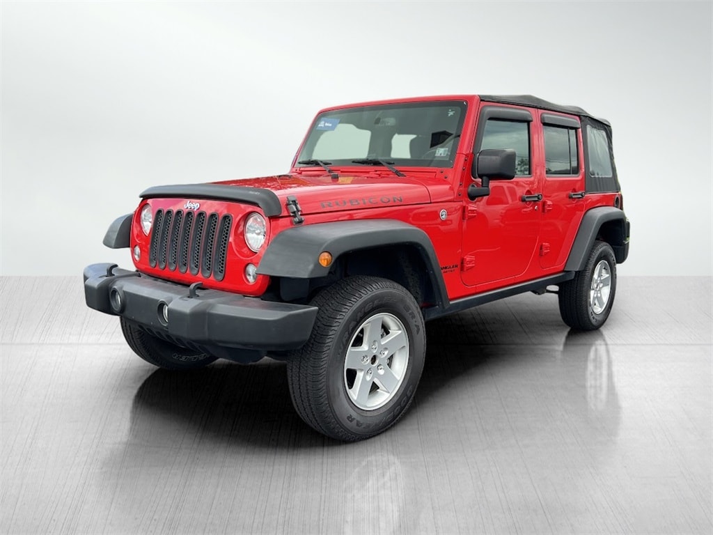 Used 2016 Jeep Wrangler Unlimited Rubicon with VIN 1C4BJWFG2GL126222 for sale in Chambersburg, PA
