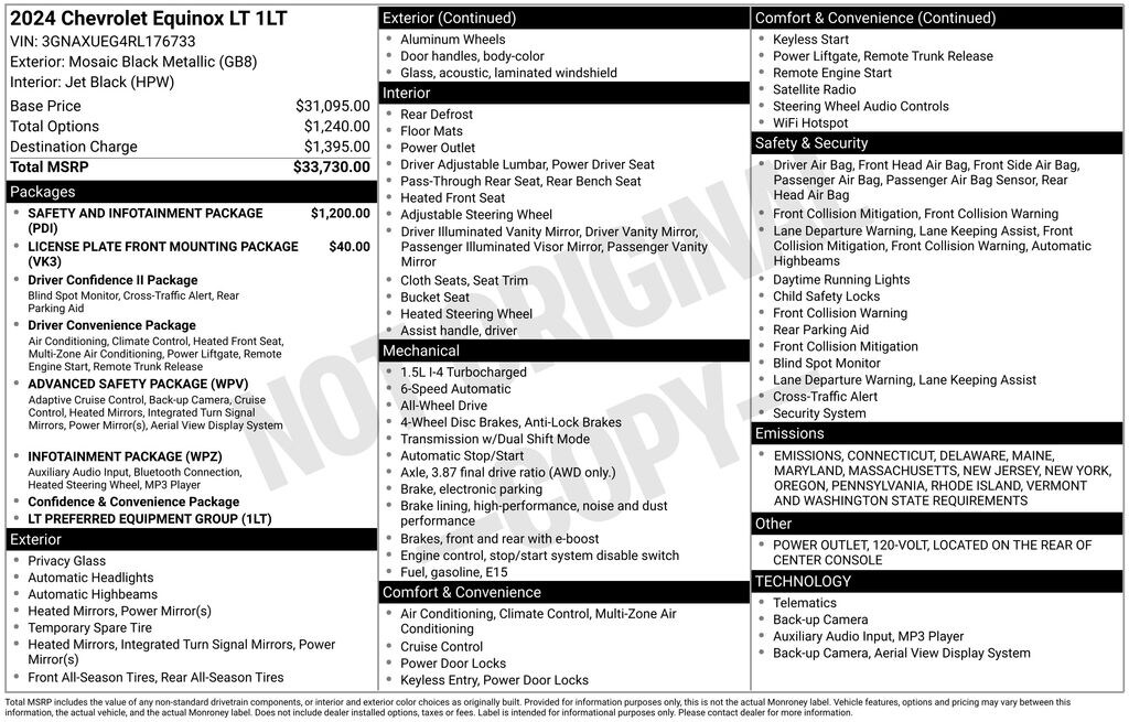 Used 2024 Chevrolet Equinox LT SUV