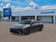 New 2025 Hyundai Elantra Hybrid Blue Sedan