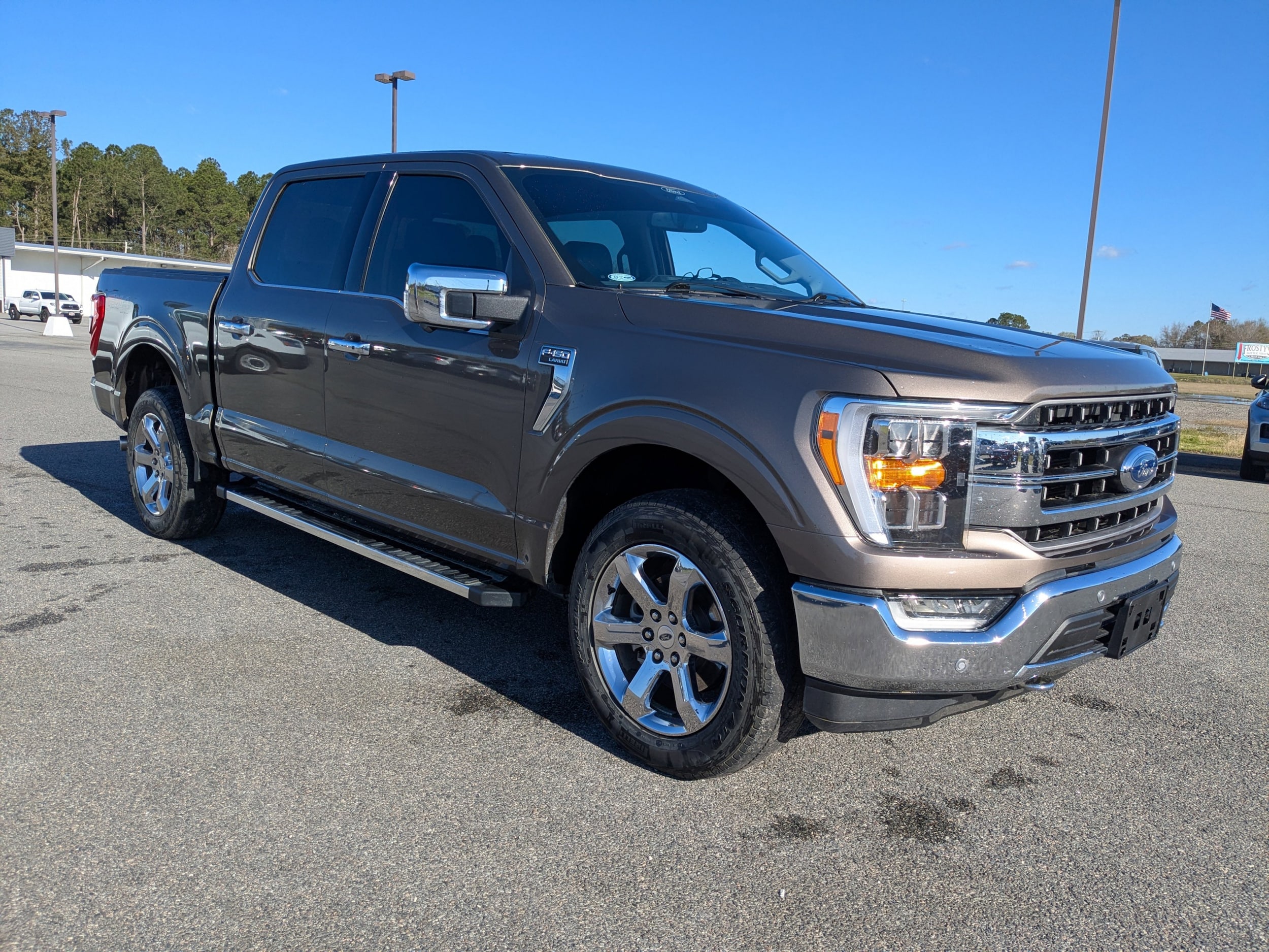 Used 2022 Ford F-150 Lariat with VIN 1FTFW1E52NKD86743 for sale in Fitzgerald, GA