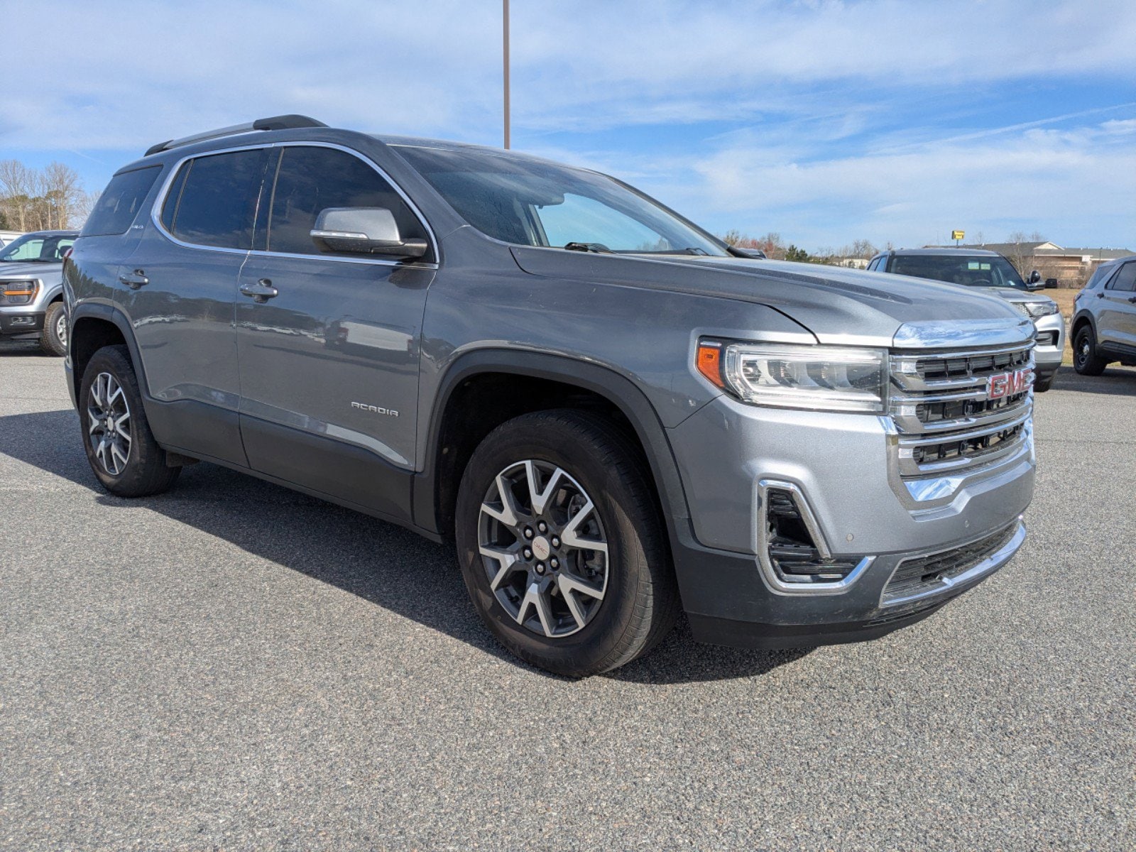 Used 2021 GMC Acadia SLE with VIN 1GKKNKLS7MZ179792 for sale in Fitzgerald, GA