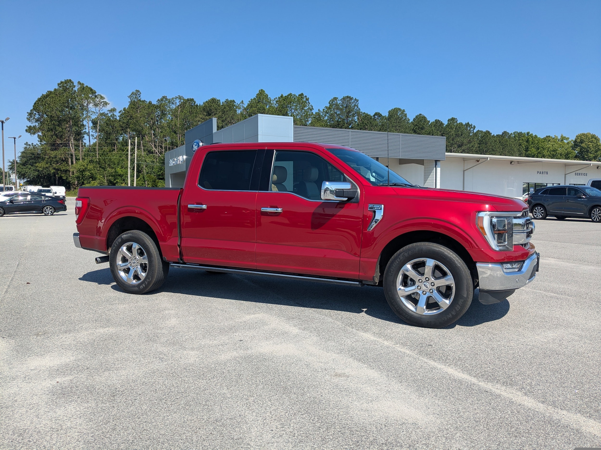 Used 2022 Ford F-150 Lariat with VIN 1FTEW1C86NFA03615 for sale in Fitzgerald, GA