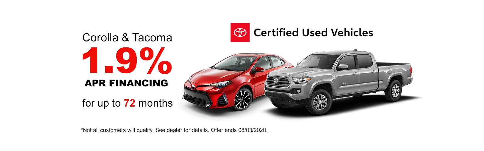 Current Toyota Certified Pre-Owned Incentives | Fitzgerald Used Cars ...