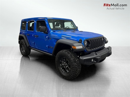 2025 Jeep Wrangler 4-DOOR WILLYS Sport Utility for Sale Near Tampa FL