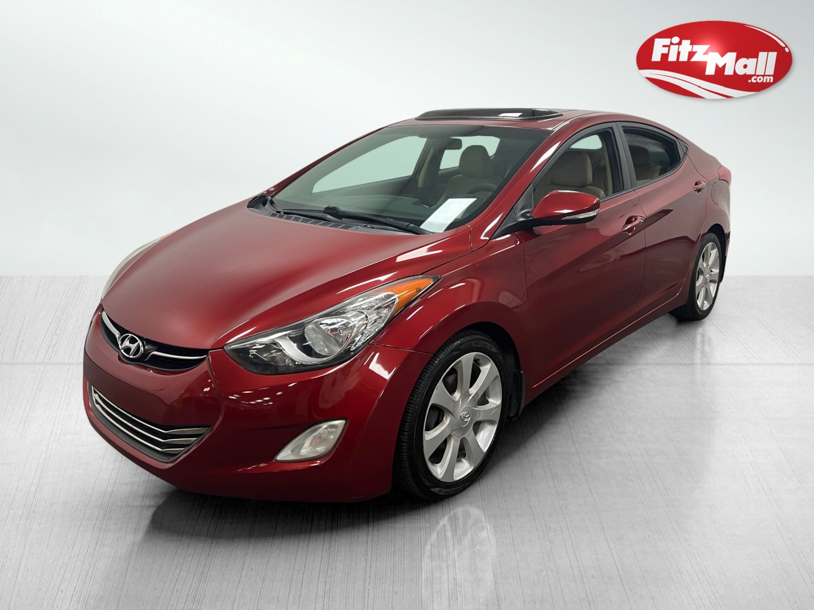 Used 2013 Hyundai Elantra Limited with VIN 5NPDH4AE1DH229047 for sale in Clearwater, FL