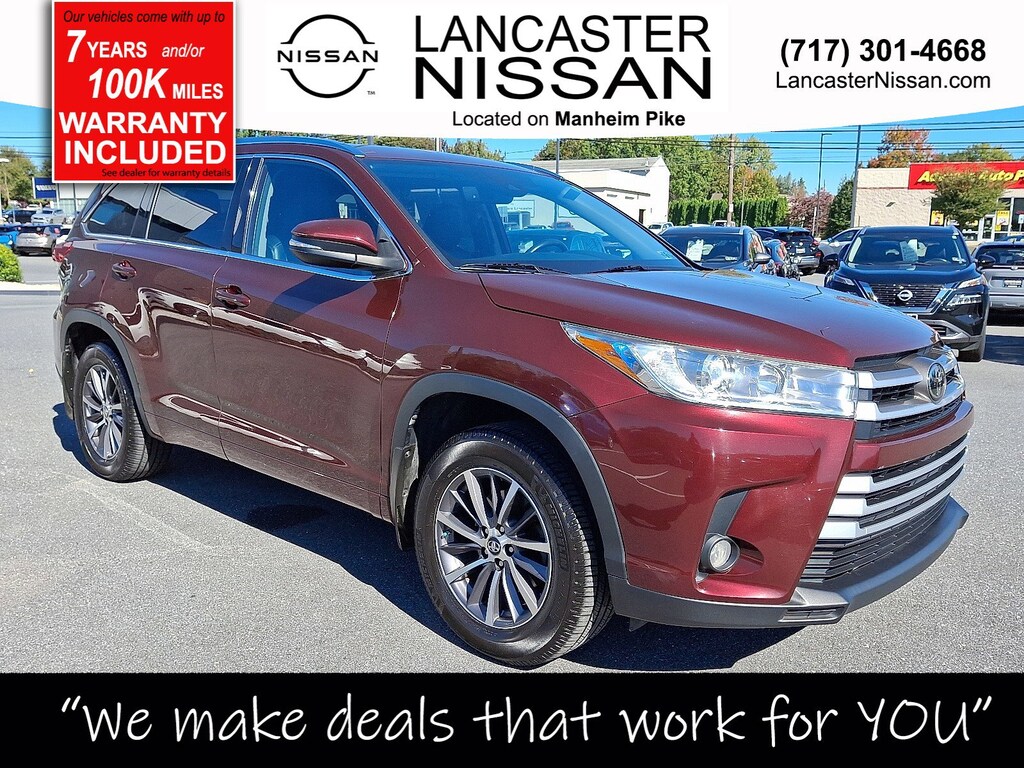 Used 2018 Toyota Highlander XLE V6 SUV