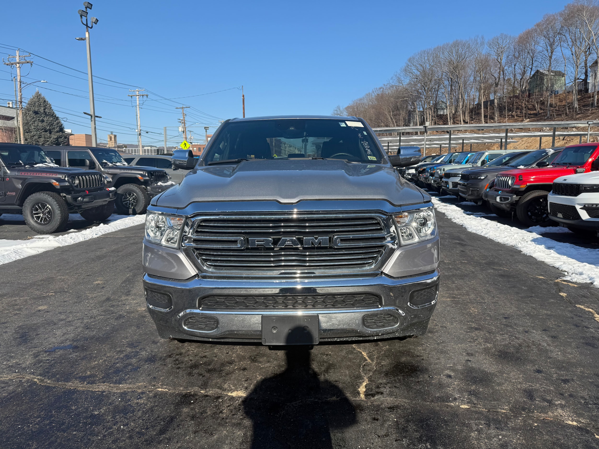 Used 2024 RAM Ram 1500 Pickup Laramie with VIN 1C6SRFJT6RN206585 for sale in Ansonia, CT