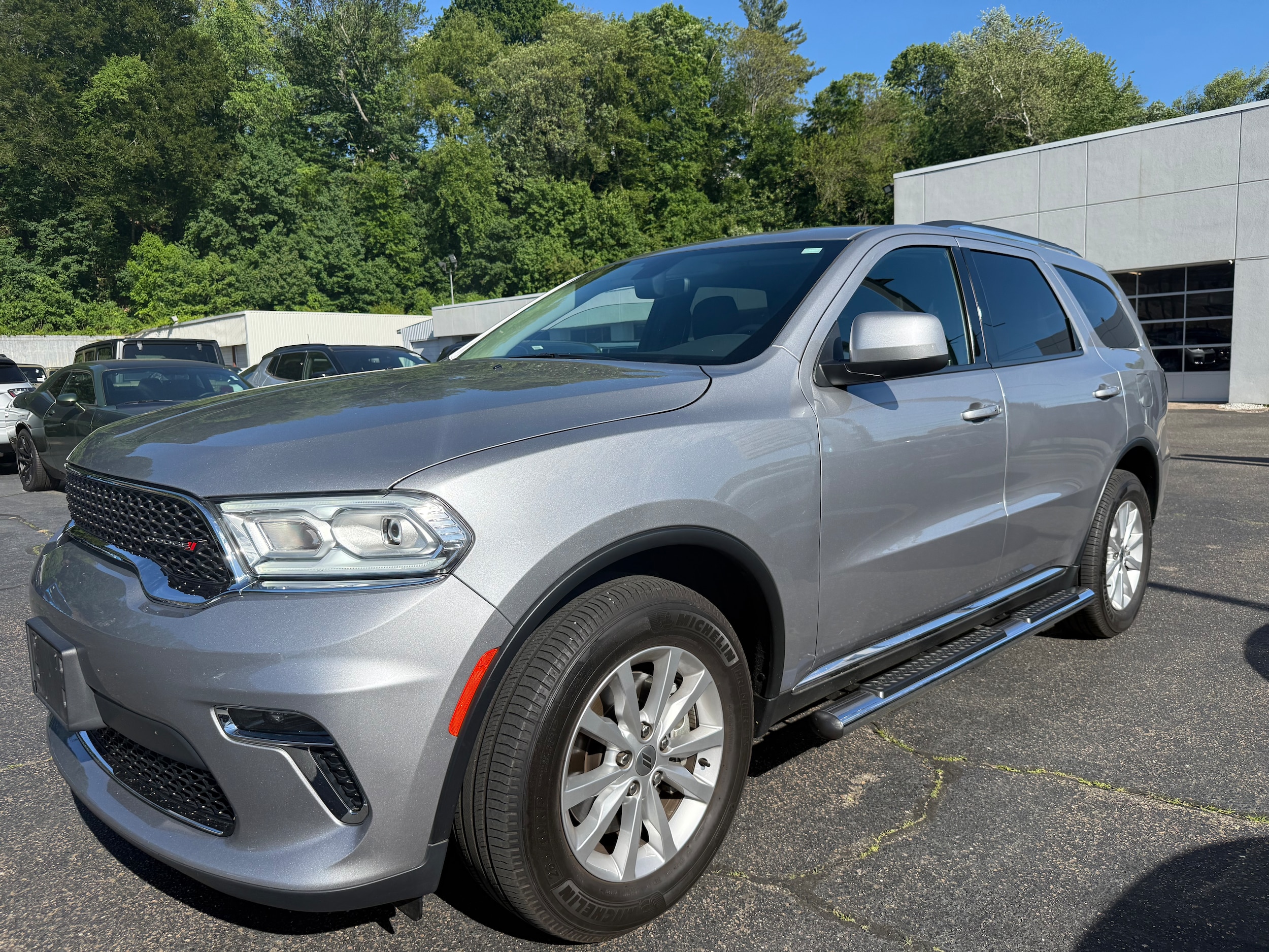 Used 2021 Dodge Durango SXT Plus with VIN 1C4RDJAG7MC853674 for sale in Ansonia, CT