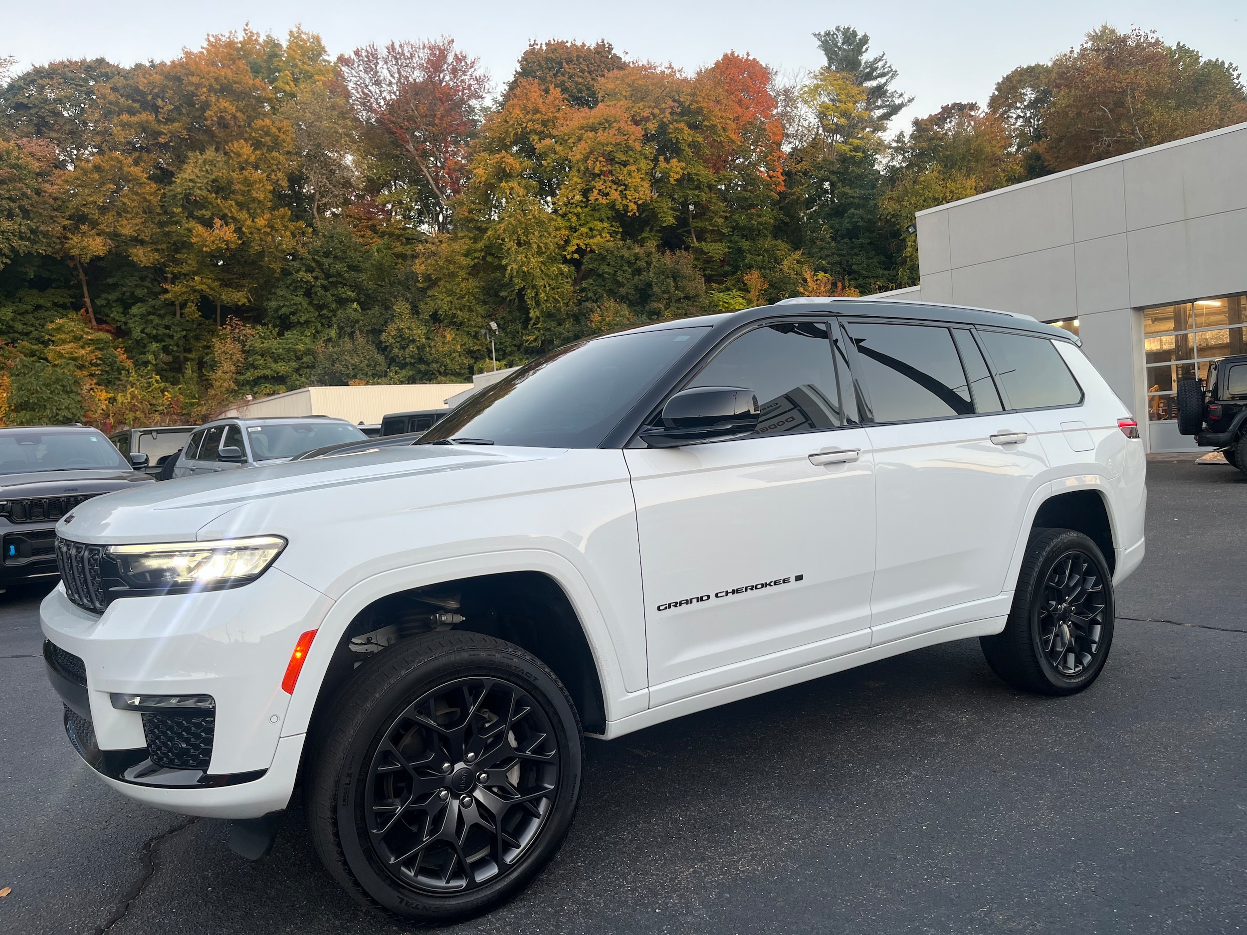 Used 2023 Jeep Grand Cherokee L Summit with VIN 1C4RJKEG6P8771158 for sale in Ansonia, CT