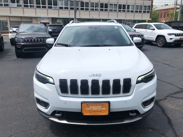 Certified 2021 Jeep Cherokee Limited with VIN 1C4PJMDX5MD122507 for sale in Ansonia, CT