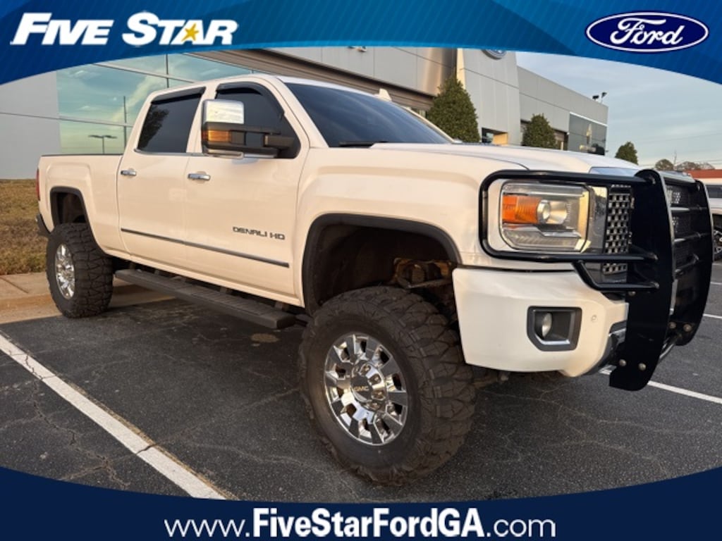 Used 2015 GMC Sierra 3500HD Denali Truck Crew Cab