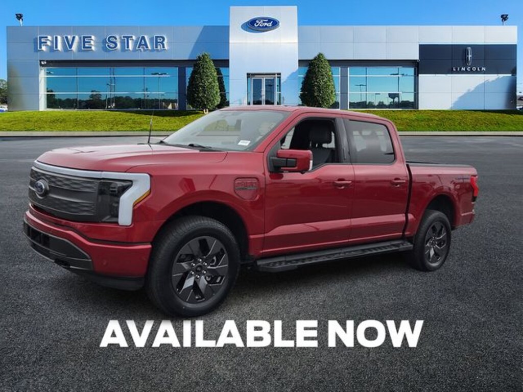 Certified 2023 Ford F-150 Lightning Lariat Truck SuperCrew Cab