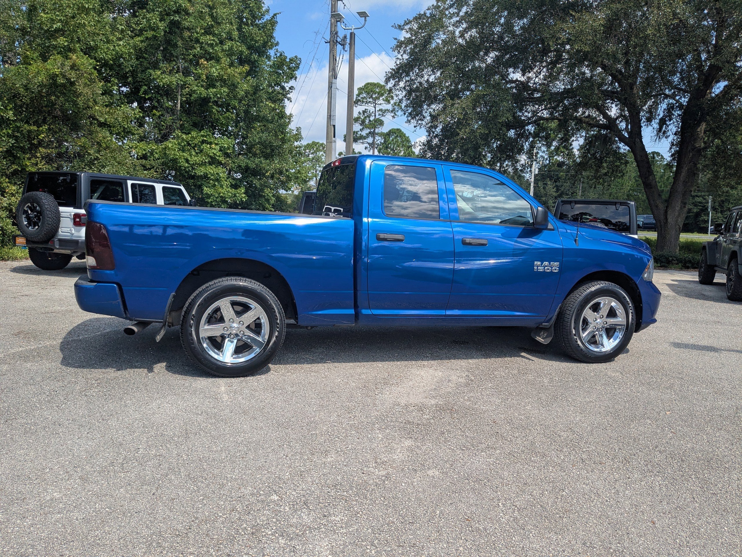 Used 2015 RAM Ram 1500 Pickup Express with VIN 1C6RR6FG5FS755315 for sale in Palm Coast, FL