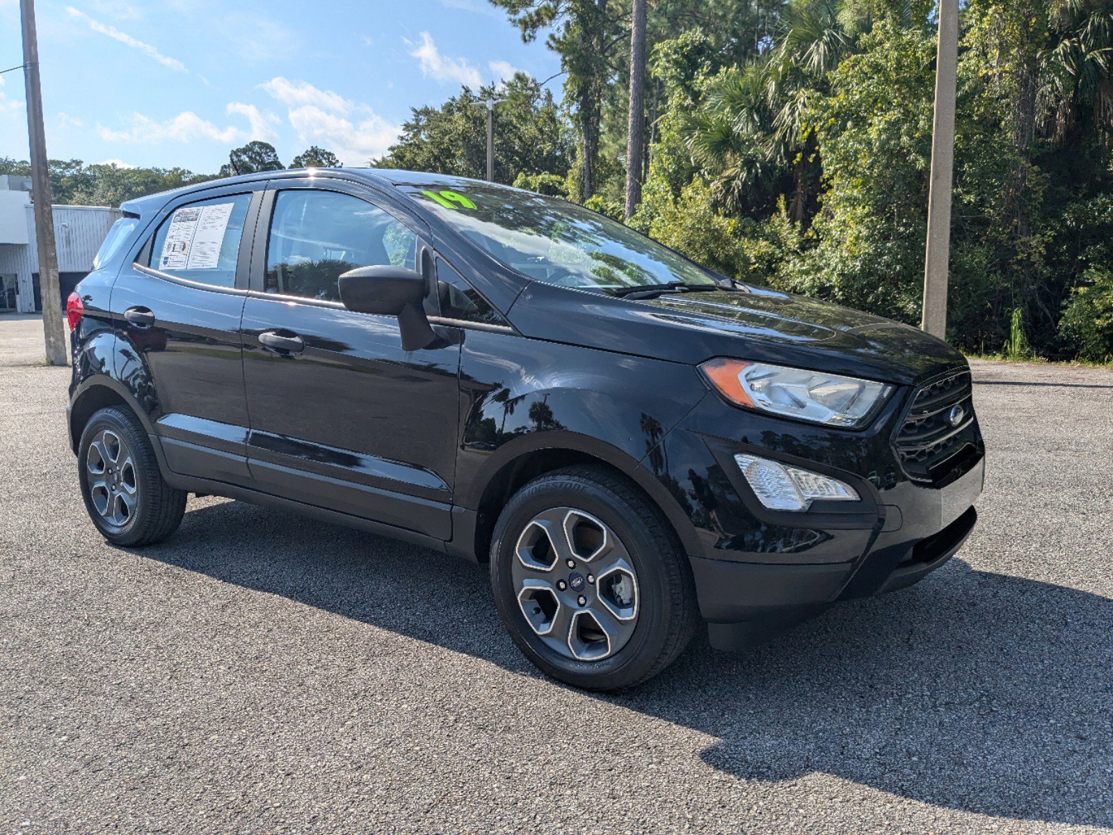 Used 2019 Ford Ecosport S with VIN MAJ3S2FE1KC276667 for sale in Palm Coast, FL