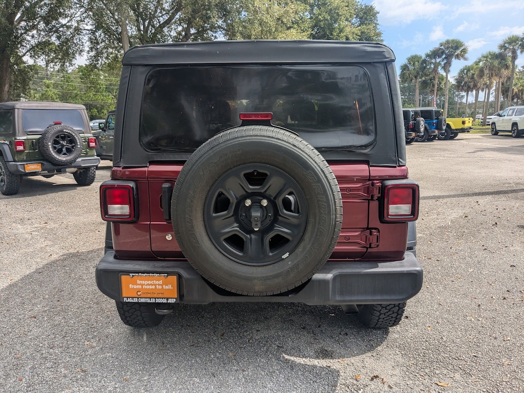 Certified 2021 Jeep Wrangler Unlimited Sport SUV