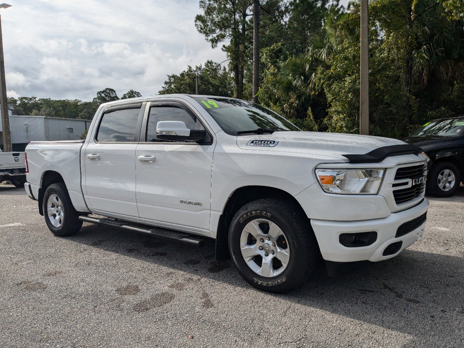 Used 2019 RAM Ram 1500 Pickup Big Horn/Lone Star with VIN 1C6RREFT0KN639407 for sale in Palm Coast, FL