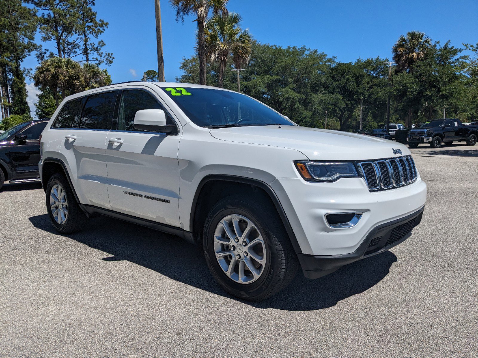 Used 2022 Jeep Grand Cherokee WK Laredo X with VIN 1C4RJFAG3NC125275 for sale in Palm Coast, FL