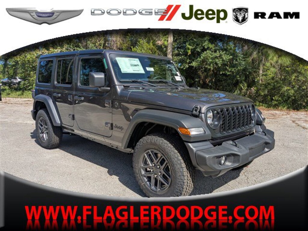 New 2025 Jeep Wrangler 4-DOOR SPORT S Sport Utility