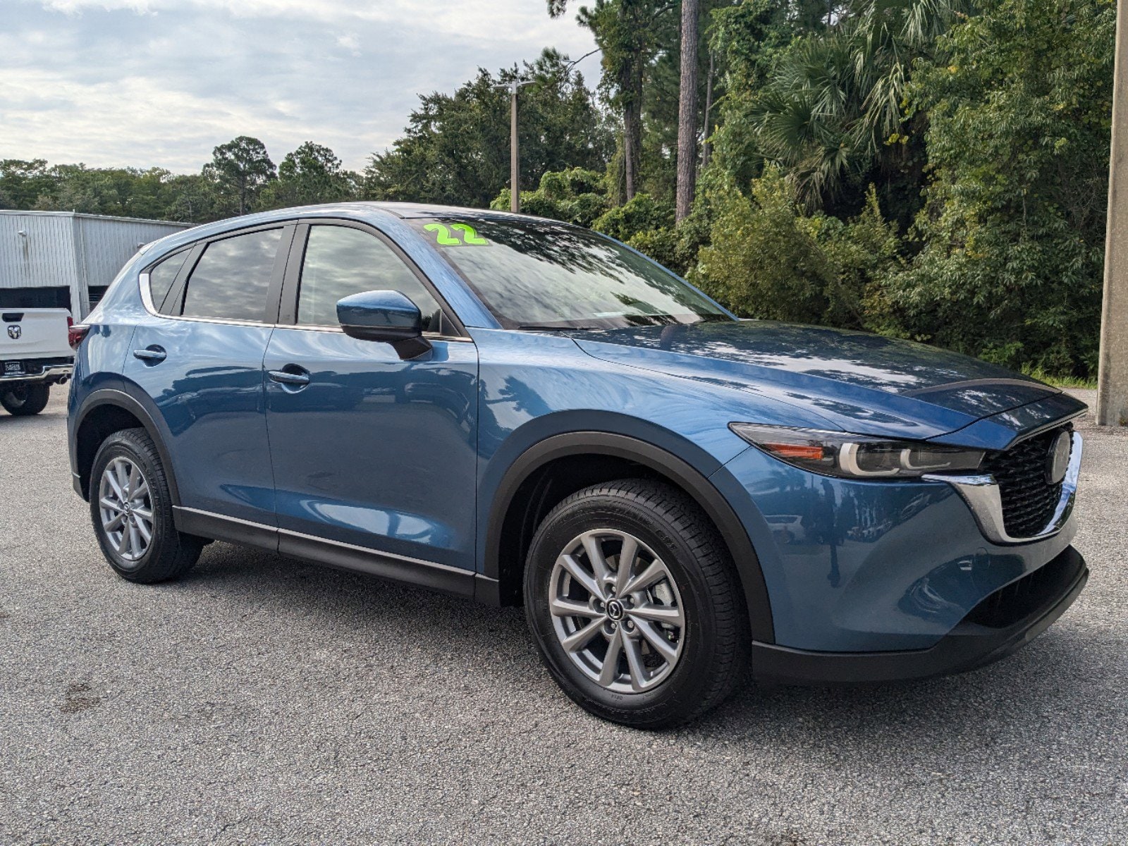 Used 2022 Mazda CX-5 S Select Package with VIN JM3KFBBM4N0619007 for sale in Palm Coast, FL