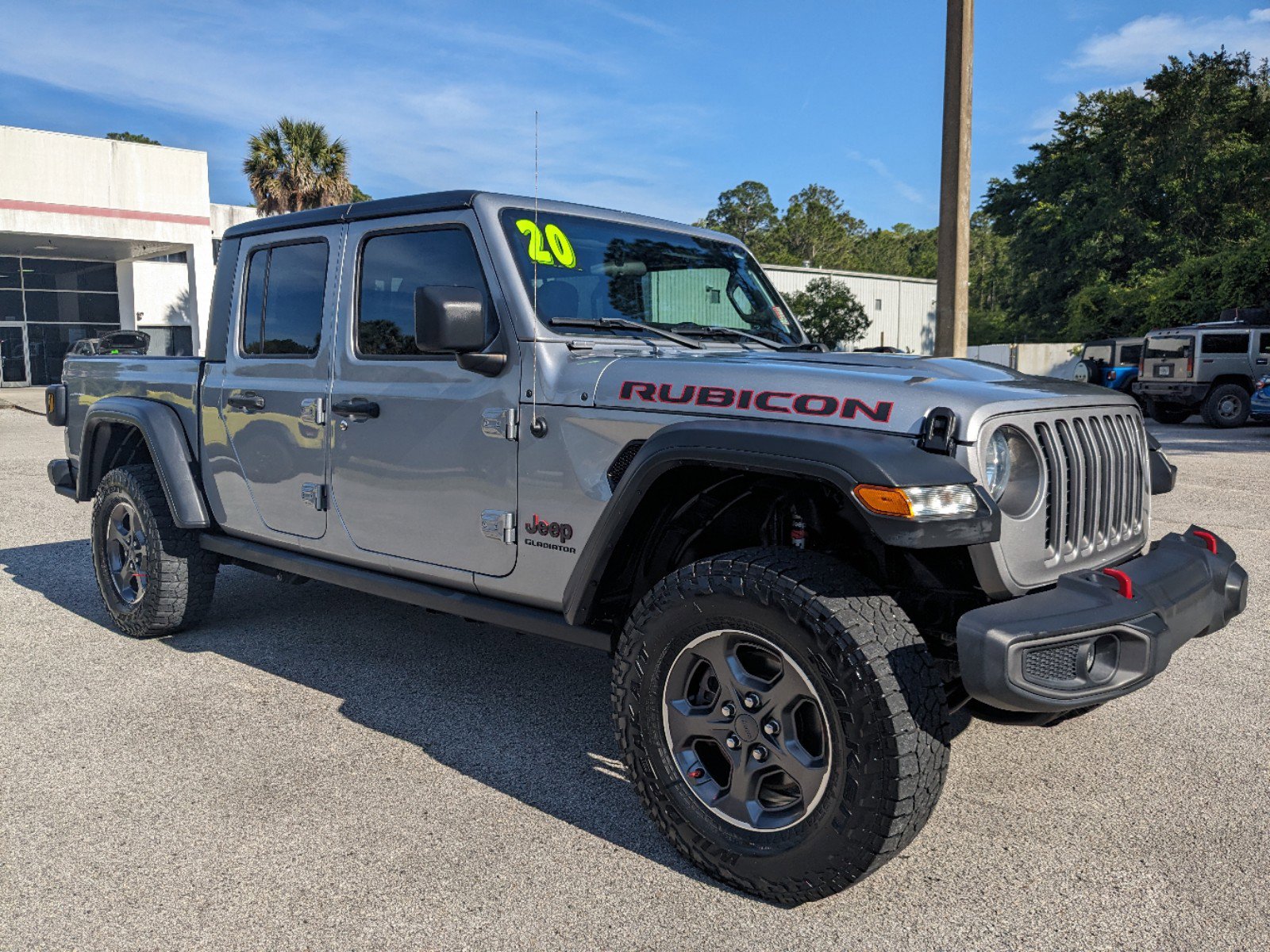 Used 2020 Jeep Gladiator Rubicon with VIN 1C6JJTBG8LL134794 for sale in Palm Coast, FL