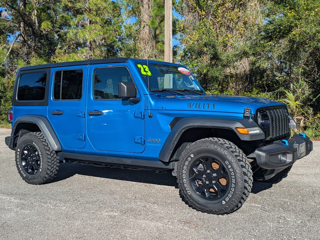 Certified 2023 Jeep Wrangler Willys 4x4 SUV