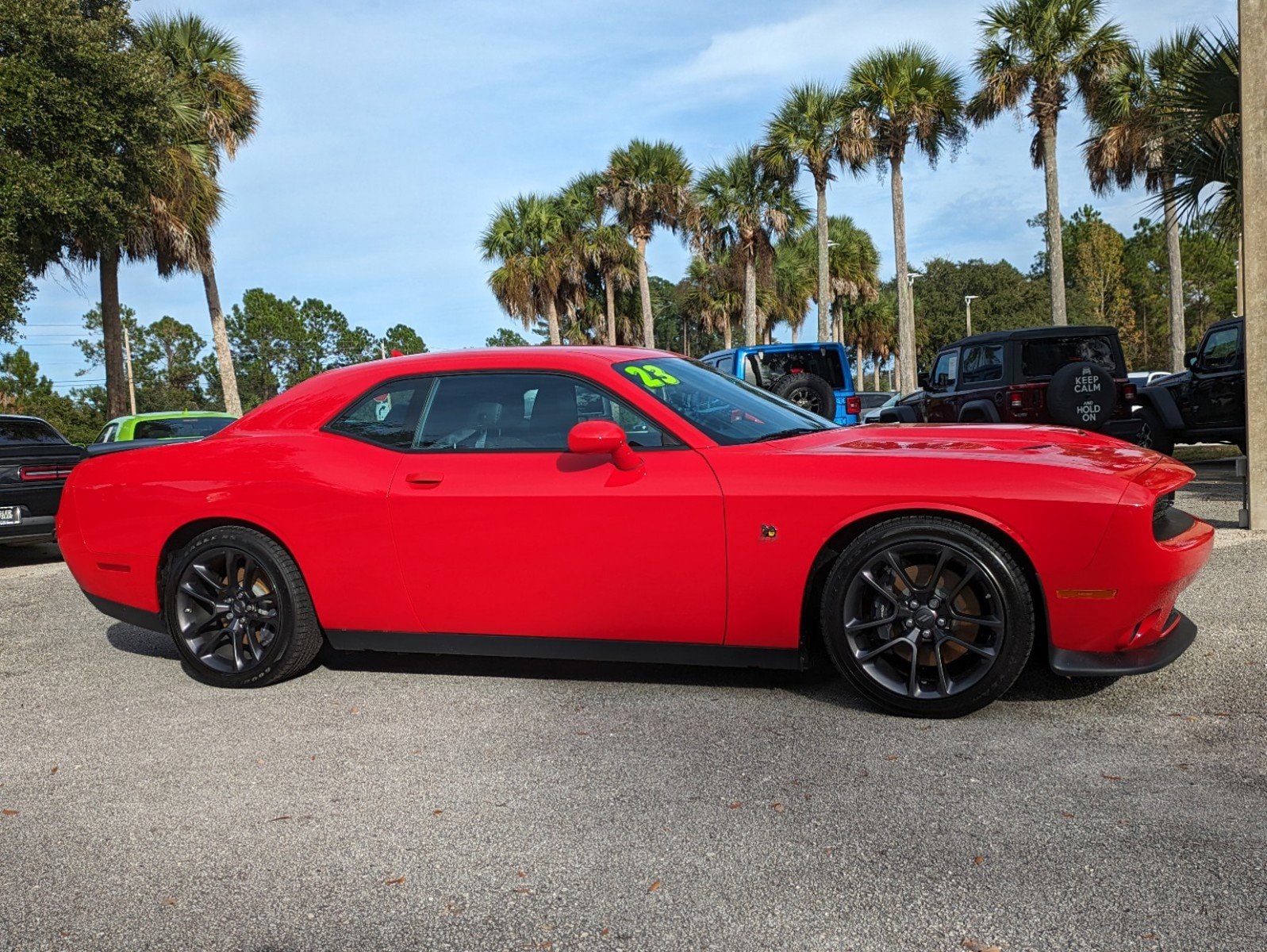 Used 2023 Dodge Challenger R/T with VIN 2C3CDZFJ6PH514967 for sale in Palm Coast, FL