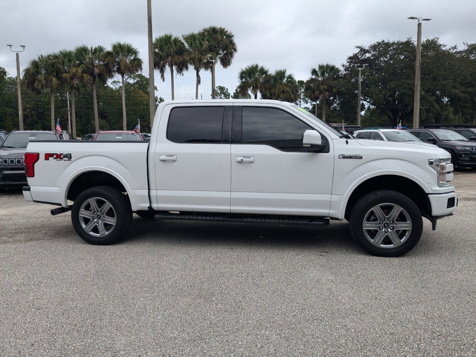 Used 2019 Ford F-150 Lariat with VIN 1FTEW1E4XKFC41392 for sale in Palm Coast, FL