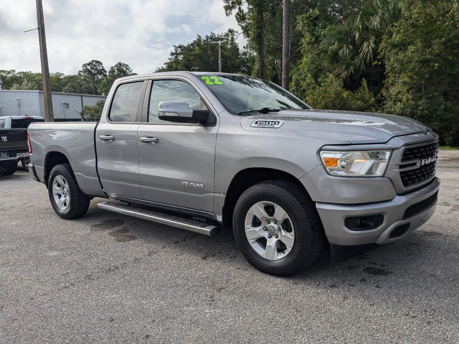 Used 2022 RAM Ram 1500 Pickup Big Horn/Lone Star with VIN 1C6RREBT4NN125330 for sale in Palm Coast, FL