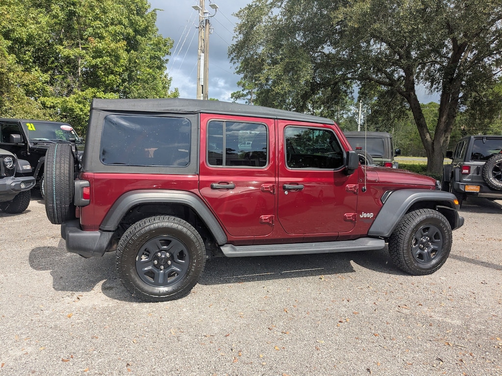 Certified 2021 Jeep Wrangler Unlimited Sport SUV
