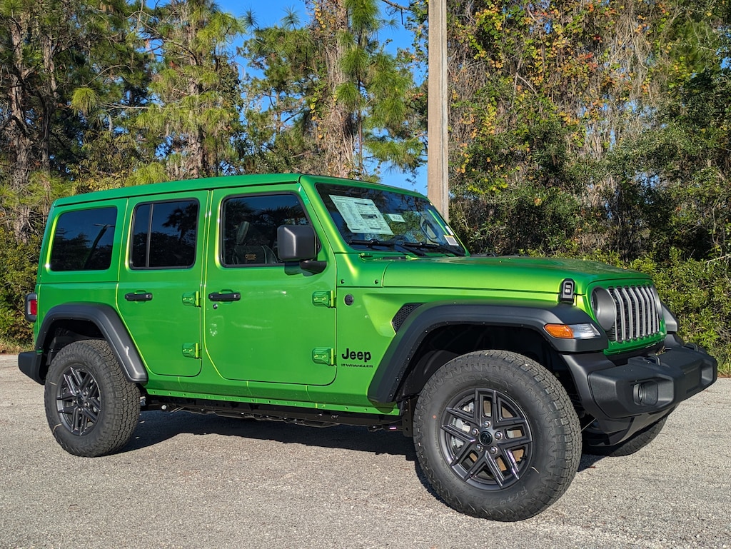 New 2026 Jeep Wrangler 4-DOOR SPORT S Sport Utility