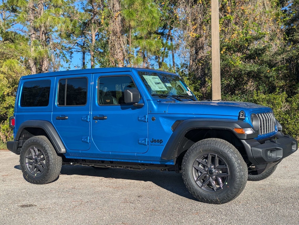 New 2026 Jeep Wrangler 4-DOOR SPORT S Sport Utility