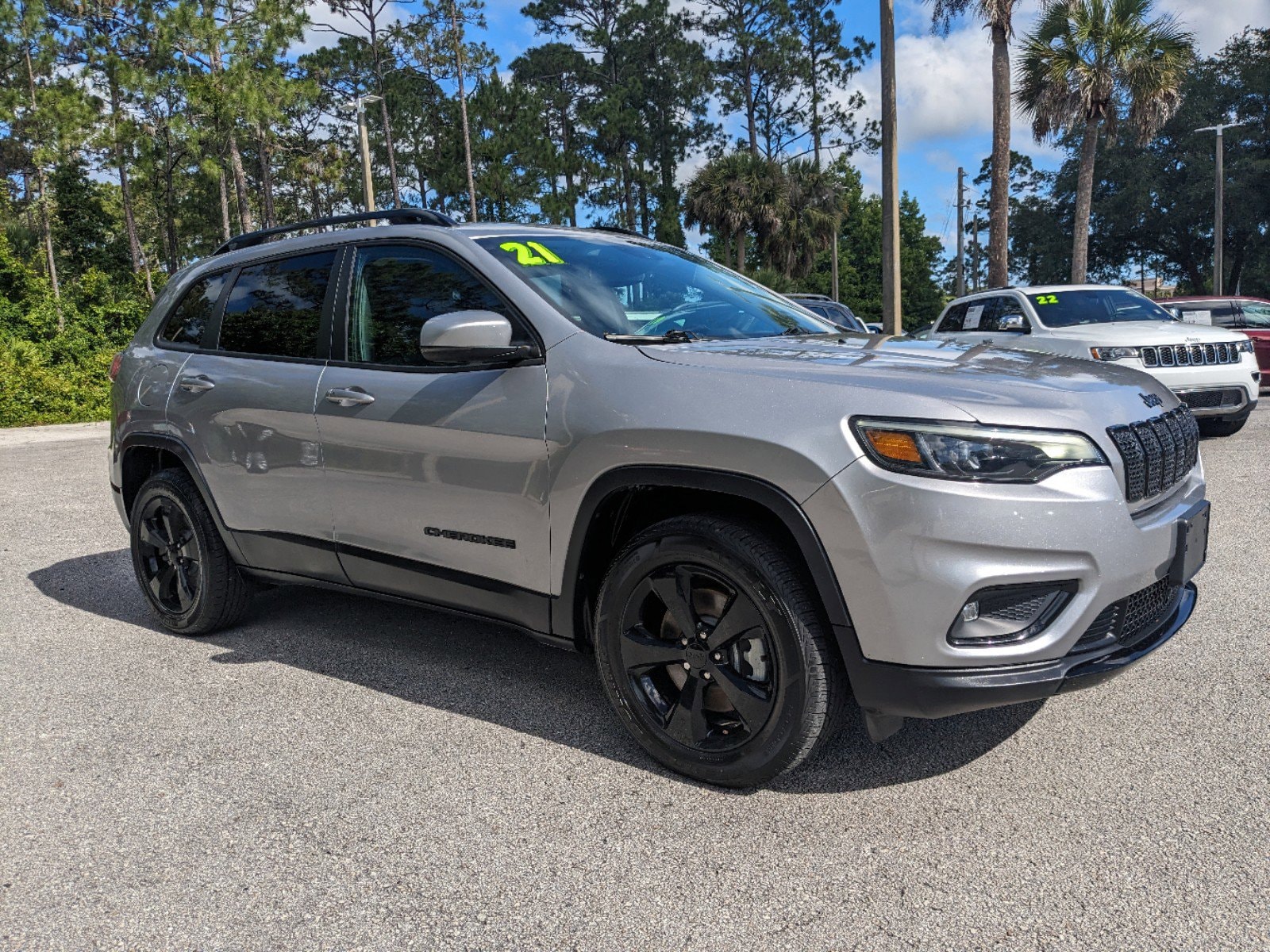 Used 2021 Jeep Cherokee Altitude with VIN 1C4PJMLB4MD127669 for sale in Palm Coast, FL