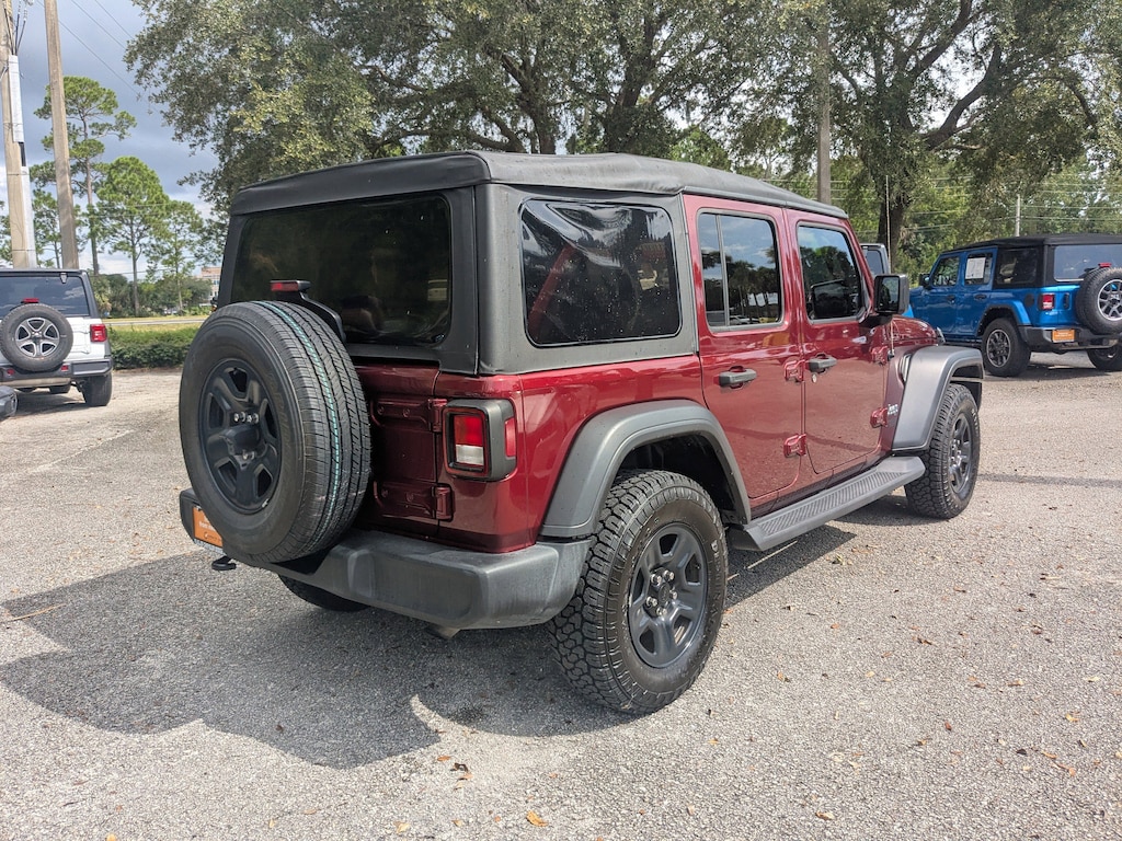 Certified 2021 Jeep Wrangler Unlimited Sport SUV