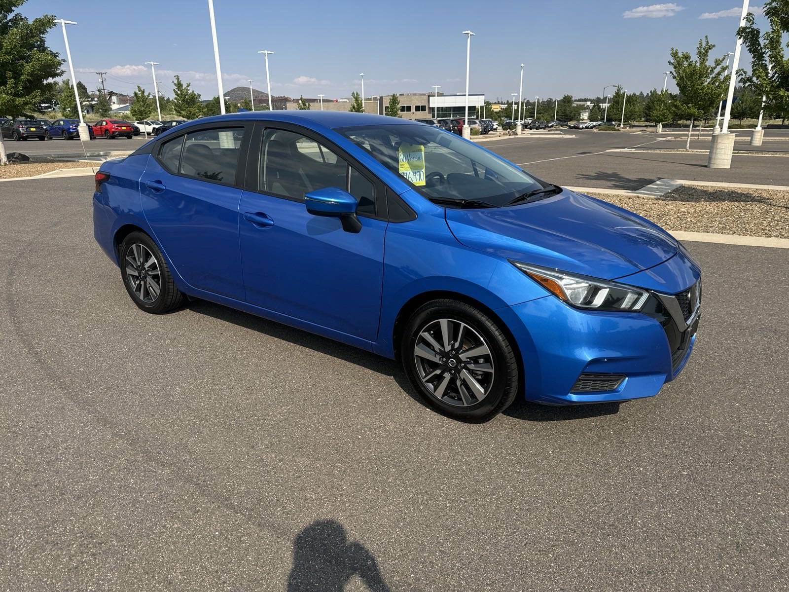 Used 2021 Nissan Versa Sedan SV with VIN 3N1CN8EV0ML861627 for sale in Flagstaff, AZ