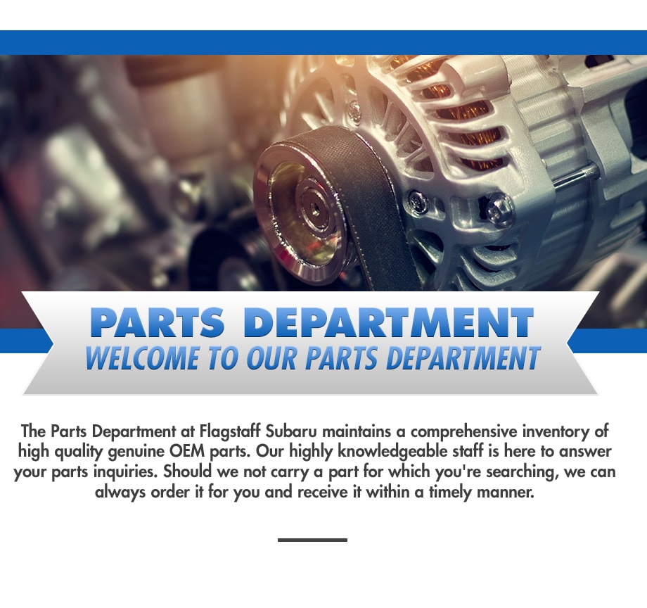 subaru parts and service