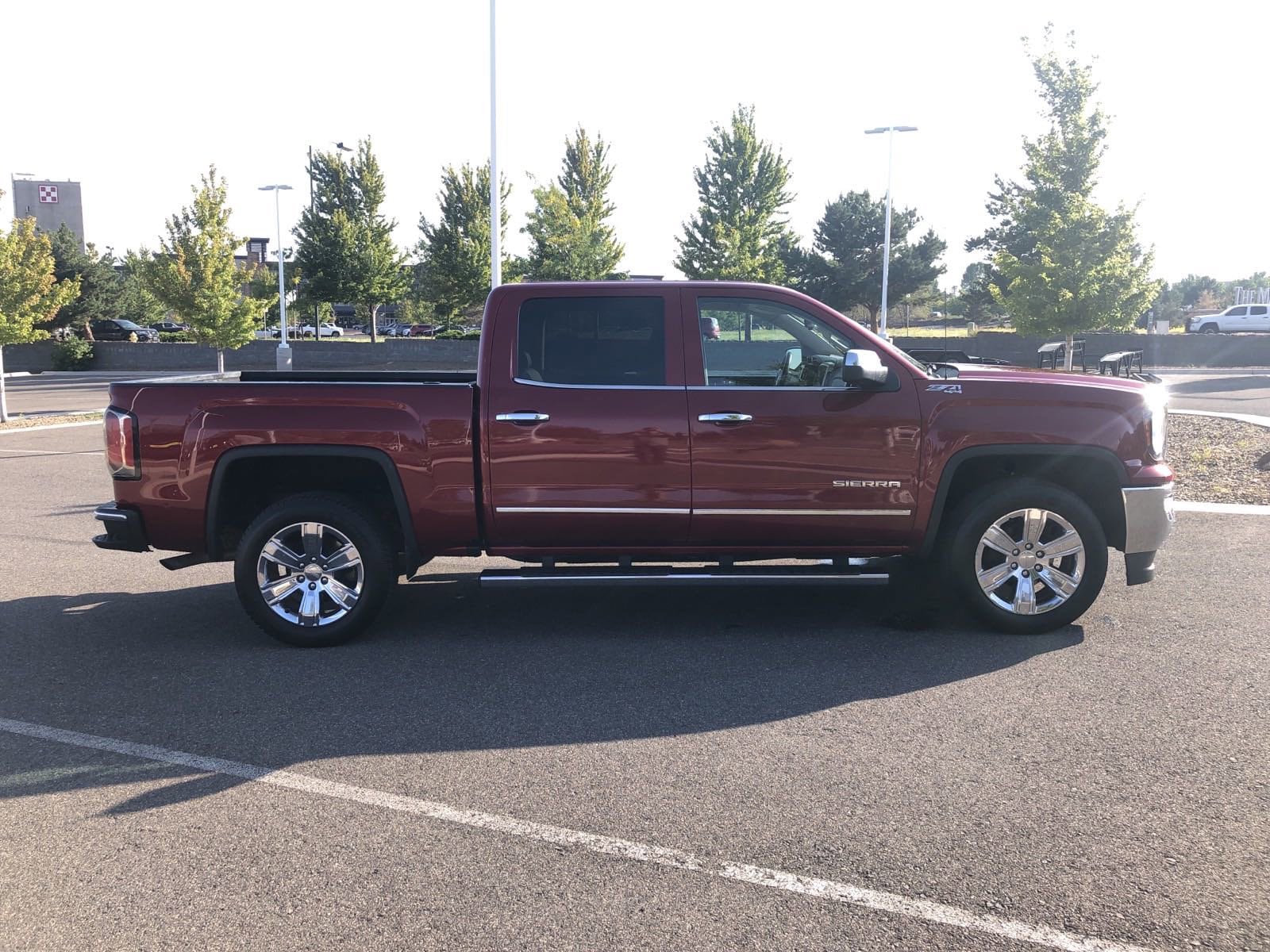 Used 2018 GMC Sierra 1500 SLT with VIN 3GTU2NECXJG182511 for sale in Flagstaff, AZ