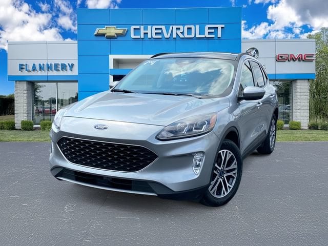 Used 2021 Ford Escape SEL with VIN 1FMCU9H62MUA91247 for sale in Bad Axe, MI