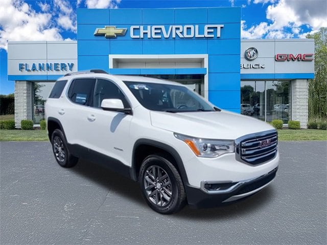 Used 2019 GMC Acadia SLT-1 with VIN 1GKKNULS6KZ293436 for sale in Bad Axe, MI
