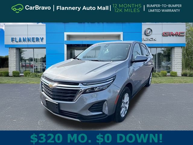 Used 2023 Chevrolet Equinox LT with VIN 3GNAXKEG0PL249873 for sale in Bad Axe, MI