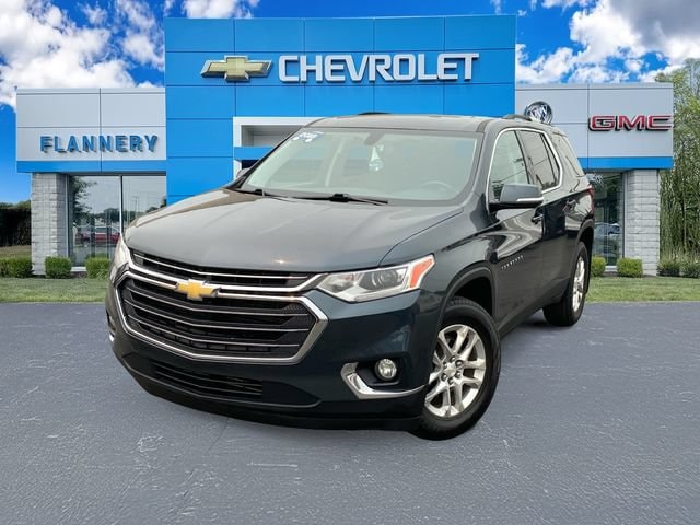 Used 2018 Chevrolet Traverse 1LT with VIN 1GNEVGKW8JJ275006 for sale in Bad Axe, MI