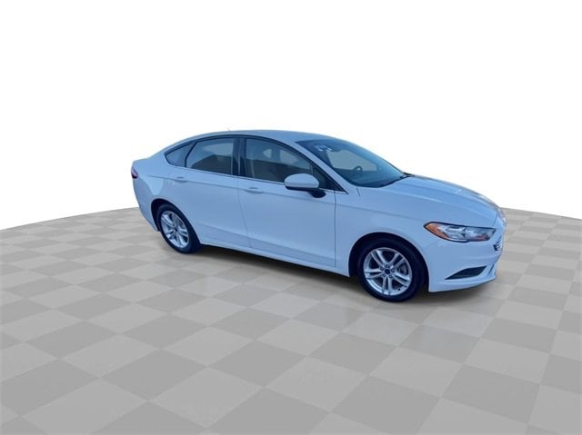 Used 2018 Ford Fusion SE with VIN 3FA6P0H77JR198252 for sale in Bad Axe, MI