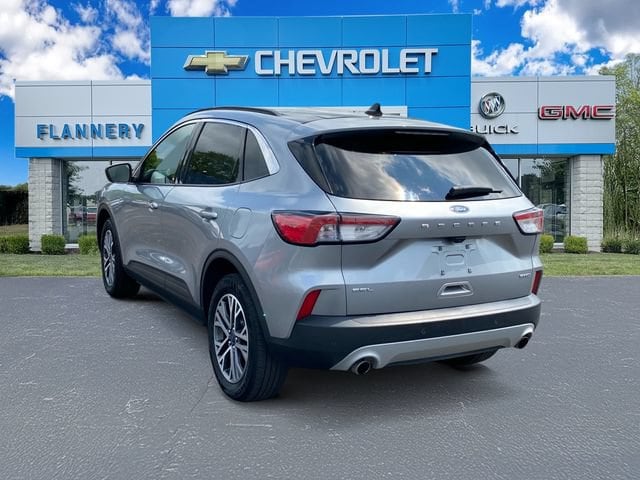 Used 2021 Ford Escape SEL with VIN 1FMCU9H62MUA91247 for sale in Bad Axe, MI